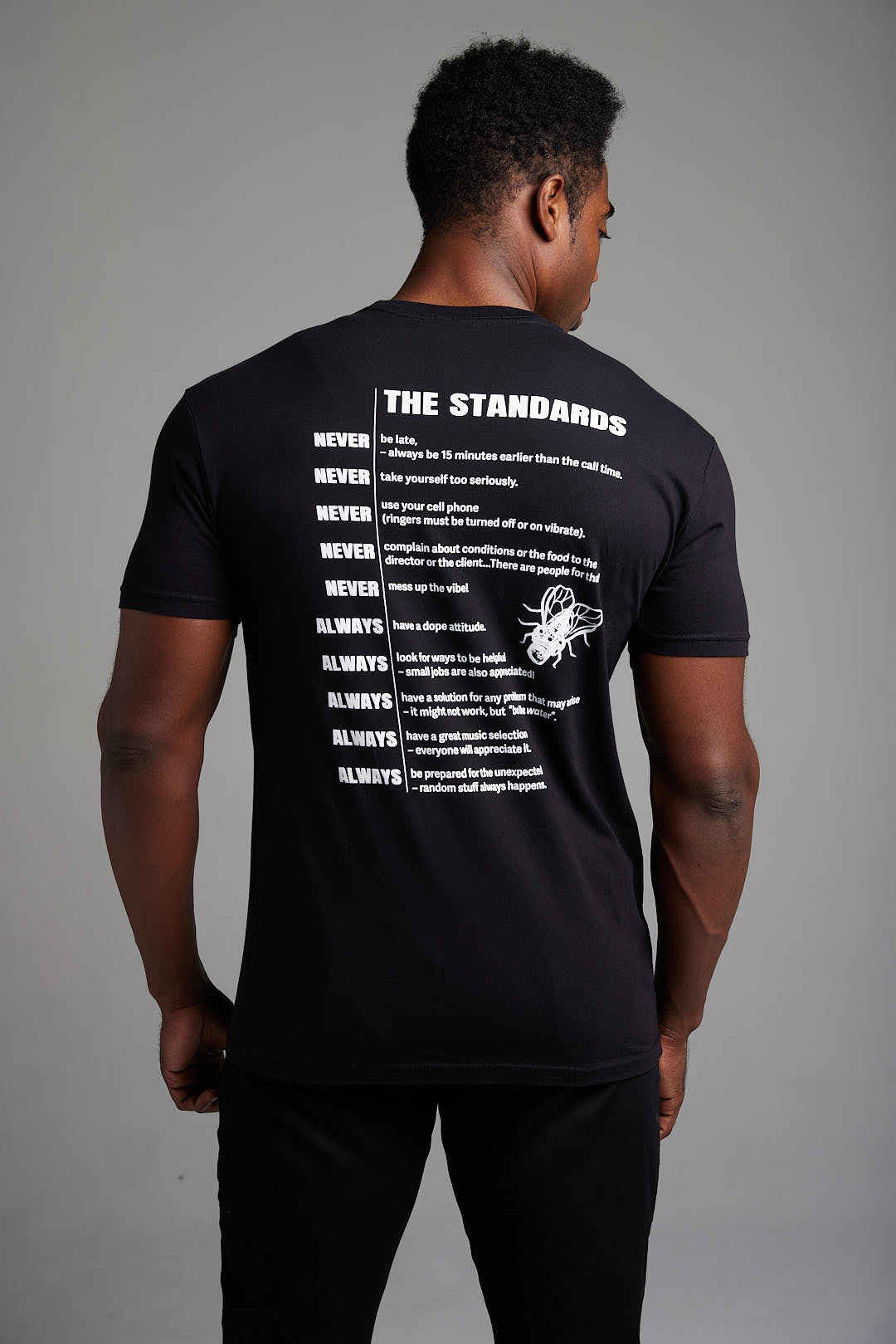 "The Standards" | with "FLY" Logo - Chest